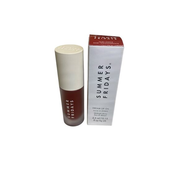 Summer Fridays Midnight Berry Semi-Sheer Lip Oil NIB - Picture 1 of 1